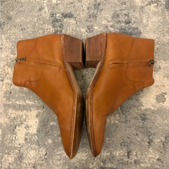 Madewell The Charley Boot in English Saddle Brown Leather, SZ 7.5 - Picture 11 of 16